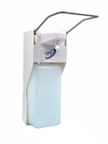 Дозатор локтевой для жидкого мыла и дезсредств 1000 мл.