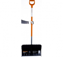 Лопата - скрепер для уборки снега облегченная Fiskars SnowXpert 1500х535мм 