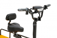 Платформенная тележка электрическая RuTrike СКЛАД 2500 Без АКБ 