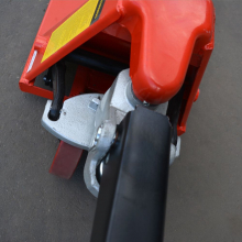 Ручная гидравлическая тележка OXLIFT OX25-L800-W450 800 мм 2500 кг узковильная коротковильная 