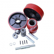Ручная гидравлическая тележка OXLIFT OX25-L800-W450 800 мм 2500 кг узковильная коротковильная 