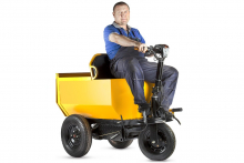 Самоходный строительный Думпер Rutrike «Самосвал» СТД 1500-У гидравлика 